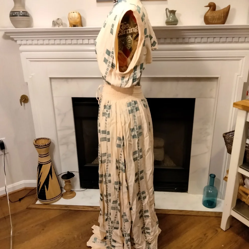 Ultra RARE Free People Summer Flame dress sz L - Picture 7 of 9